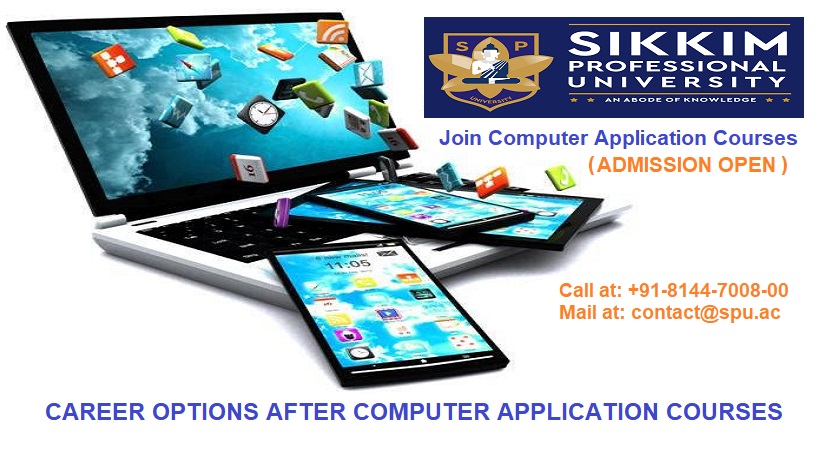 career in computer application courses